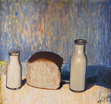 STILL LIFE, MILK & BREAD