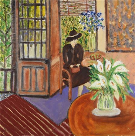 THE WAITING ROOM by Rose Elizabeth Moorcroft - Auction record, sale price, and art valuation. Compare with similar artists and explore comparable artworks.