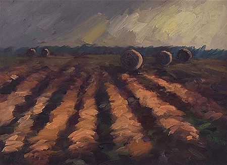 'BARLET STRAW AT BALLYDORN, COUNTY DOWN'