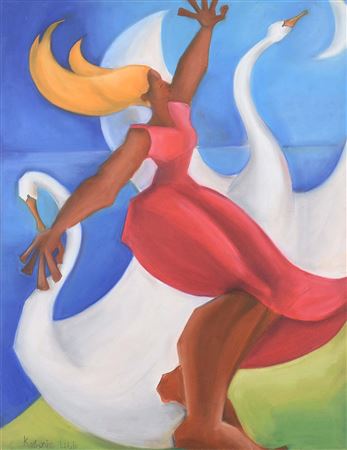 Sample artwork by Katherine Liddy (Born 1978), known for painting - View similar artists and auction records