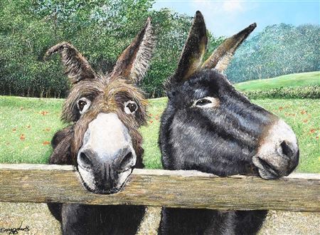 'RODGE & PODGE' by Andy Saunders - Auction record, sale price, and art valuation. Compare with similar artists and explore comparable artworks.
