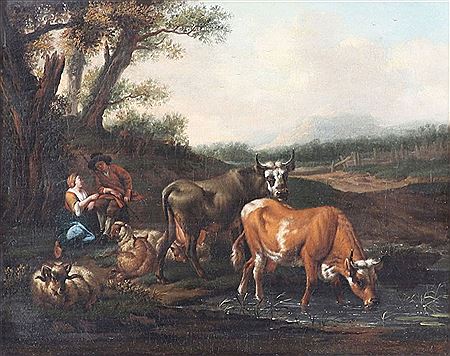 Schäfer bei der Rast