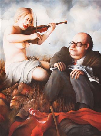 Die Violinistin