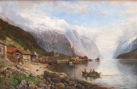 Norwegische Fjordlandschaft