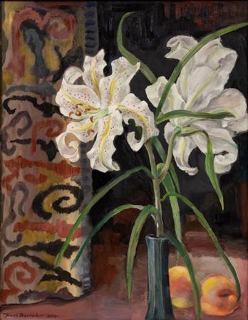 Stilleben mit Lilien
