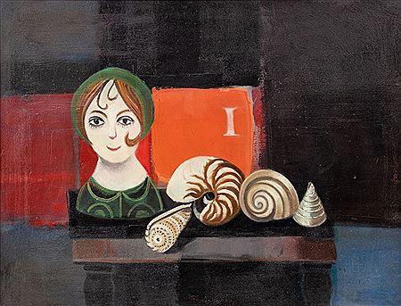 "Marotte und Muscheln" by Hermann Fischer-Roloff - Auction record, sale price, and art valuation. Compare with similar artists and explore comparable artworks.