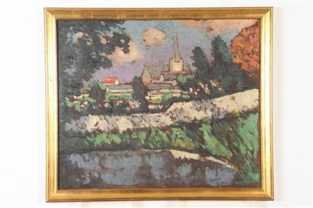 CHURCH IN MARCON, 1923