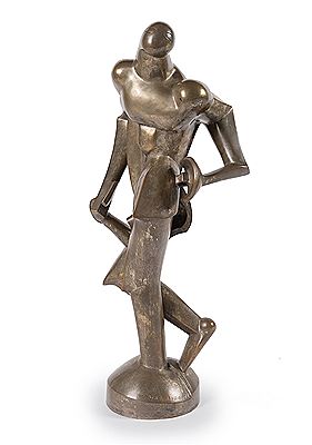 Organic forms (Striding figure)