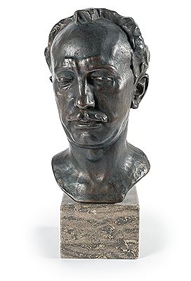 Richard Strauss by Hugo Lederer - Auction record, sale price, and art valuation. Compare with similar artists and explore comparable artworks.