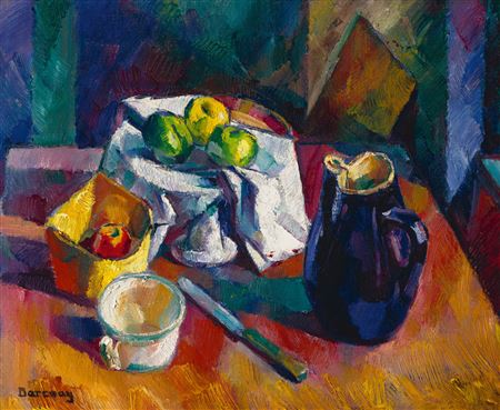 Sample artwork by Jeno Barcsay (1900 - 1988), known for painting - View similar artists and auction records