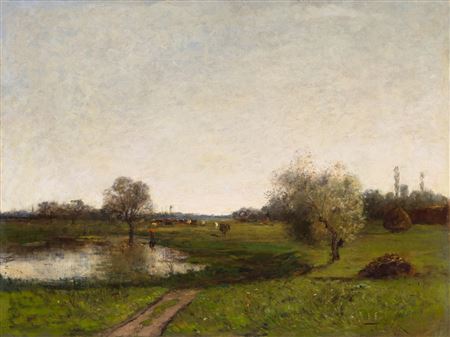 Shepherd at the Water, Hommage á Corot