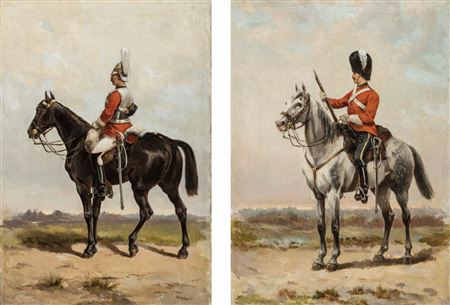 Soldiers on Horses