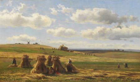 Kornernte, 1863.