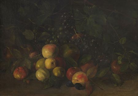 Stillleben mit Früchten, Um 1888.