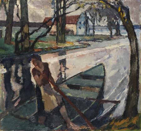 Stiller Abend I, Ca. 1911.