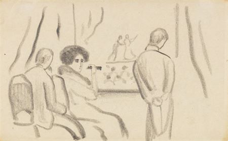 In der Loge, 1912.