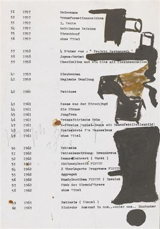 Auflistung. 1968.