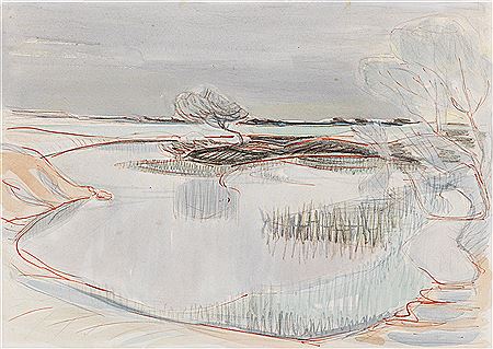 Seelandschaft. Wohl 1930/40er Jahre