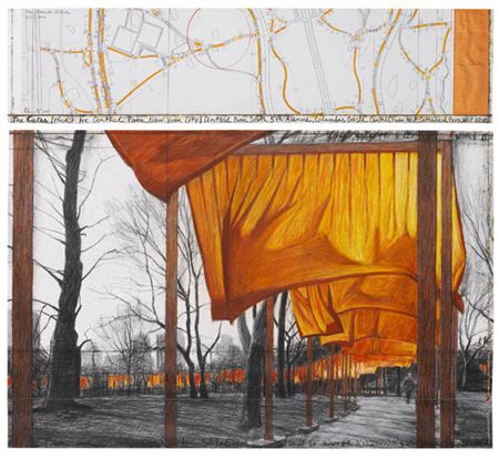 The Gates, Project for Central Park, NY (2 parts) , 2002