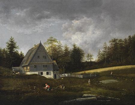 Mühle im Plauenschen Grund bei Dresden