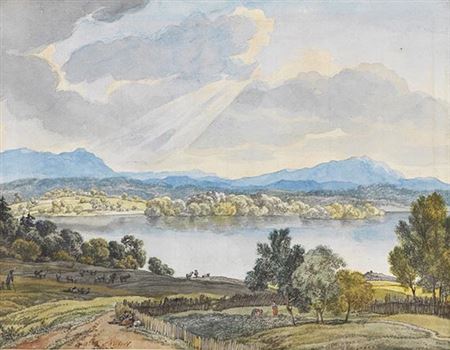 Blick über den Staffelsee