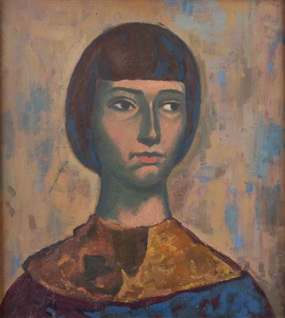 Bildnis einer jungen Frau (before 1950)
