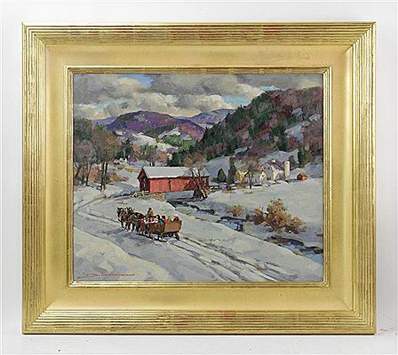 Snow Covered Bridge