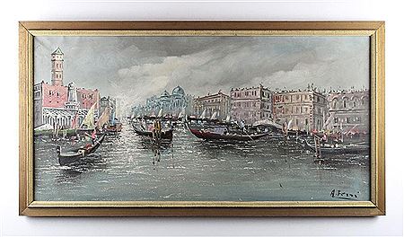 Canal scene in Venice
