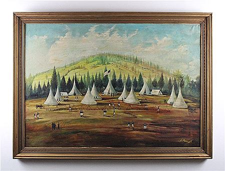 US Military Encampment