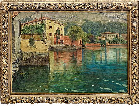 Torbole (Lago di Garda) by Curt Agthe - Auction record, sale price, and art valuation. Compare with similar artists and explore comparable artworks.