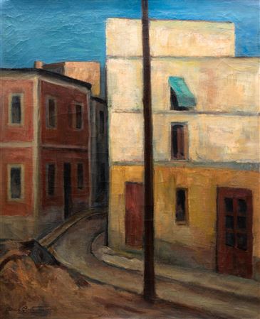 Sample artwork by Carl Cohnen (1887 - 1976), known for landscape and still life painting, art restoration - View similar artists and auction records