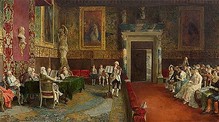 The Violin Concert. 1880.
