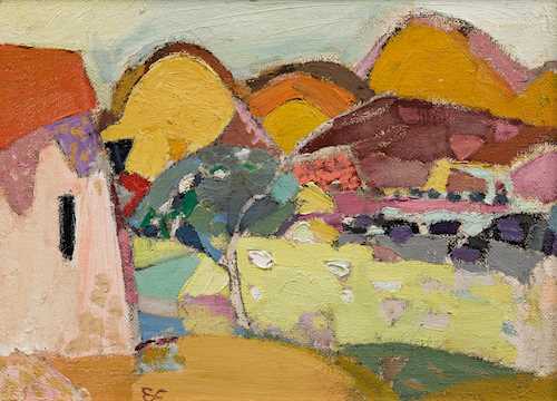 Spanish landscape. 1956.