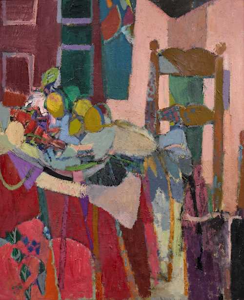 Sample artwork by Eugen Fruh (1914 - 1975), known for painting - View similar artists and auction records