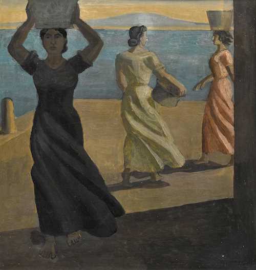 Women carrying water.
