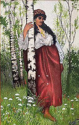 The Gypsy Girl,1894