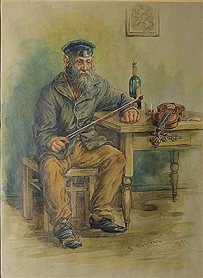 The Violinist,1913