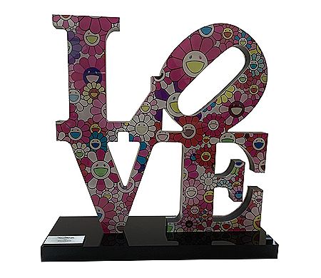 Sculpture Love, hommage à Murakami