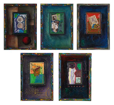 Sample artwork by Tide Hellmeister (20th Century), known for painting - View similar artists and auction records