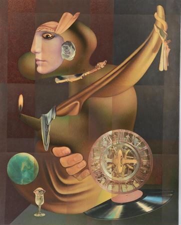 The Astronaut by Jose Delhaye - Auction record, sale price, and art valuation. Compare with similar artists and explore comparable artworks.