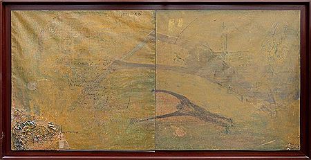 Abstract landscape (diptych)