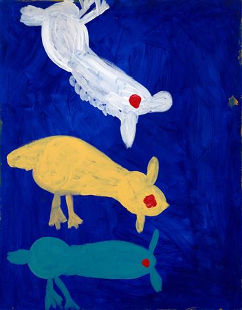 Birds 2000 by Peggy Napangardi Jones - Auction record, sale price, and art valuation. Compare with similar artists and explore comparable artworks.