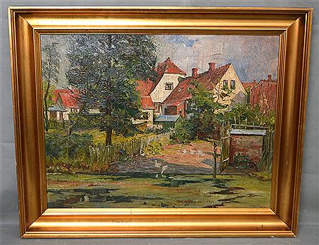 Summer day by the brook