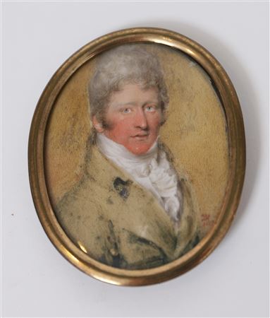Miniature representing the Prince of Wales