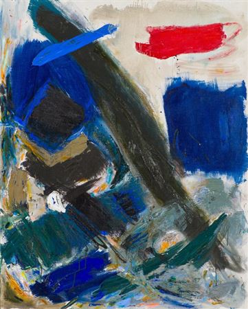 Composition in Blue