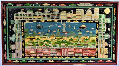 Untitled folk art painting