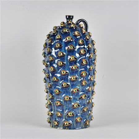 Eyeball Jug by Marvin Bailey - Auction record, sale price, and art valuation. Compare with similar artists and explore comparable artworks.
