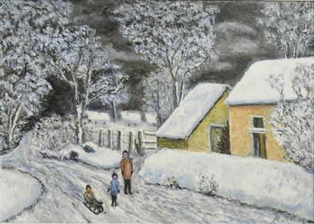 La Luge by Raymond Nicot - Auction record, sale price, and art valuation. Compare with similar artists and explore comparable artworks.
