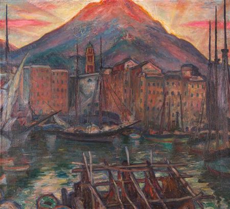 Riva del Garda, 1940 by Georg Pevetz - Auction record, sale price, and art valuation. Compare with similar artists and explore comparable artworks.