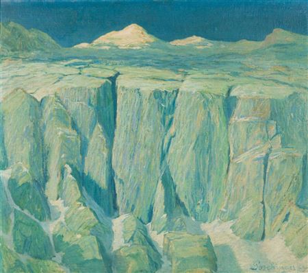 Mountains in the Alps